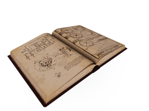 Steampunk set pack 3D Model