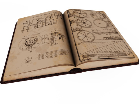 Steampunk set pack 3D Model