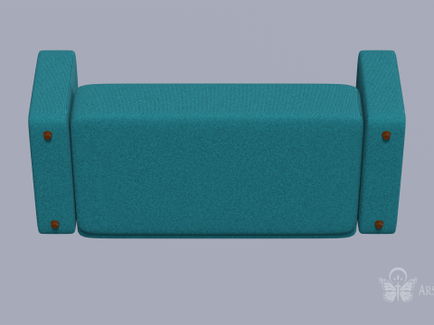Simple Sofa Modelo 3D