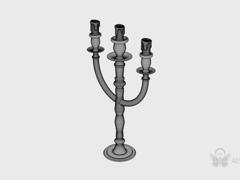 Candelabra 3D Model