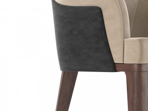 Grill Armchair Model 3D