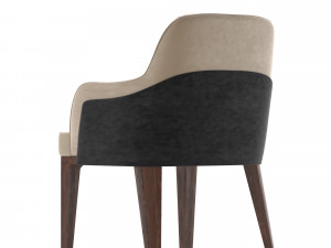 Grill Armchair Model 3D