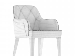Grill Armchair Model 3D