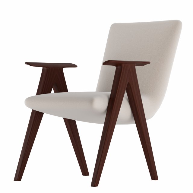 LIBERA ARMCHAIR STUA 3D Модель .c4d .max .obj .3ds .fbx .stl .blend 