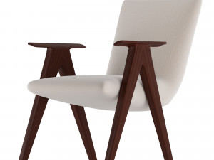 LIBERA ARMCHAIR STUA 3D Model