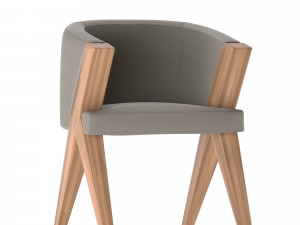 Zara Home Armchair Model 3D