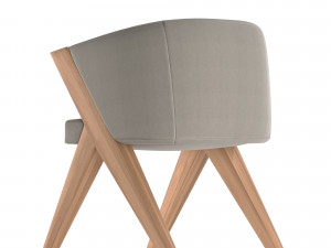 Zara Home Armchair Model 3D