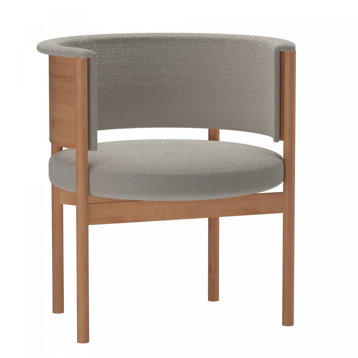 Portia Armchair 3D Model .c4d .max .obj .3ds .fbx .stl .blend 