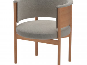 Portia Armchair Model 3D