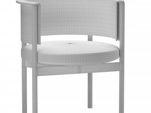 Portia Armchair Model 3D