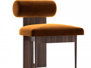 河马扶手椅 3D 模型