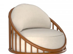 Cask Armchair 3D Model