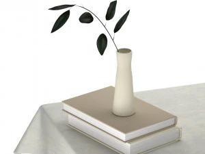 Vase of flowers 3D Model