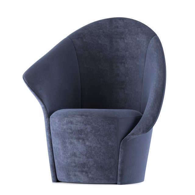 Lilia Armchair 3Dモデル .c4d .max .obj .3ds .fbx .stl .blend 