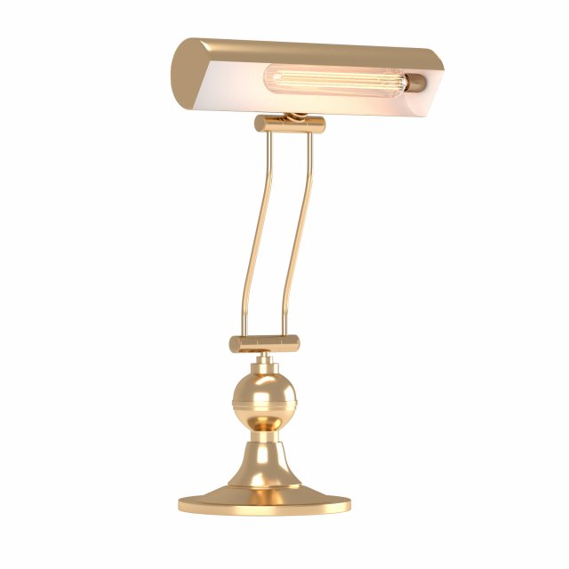 Table Lamp 3D Model .c4d .max .obj .3ds .fbx .stl .blend 