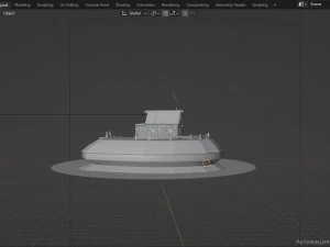 Maison de neige Modèle 3D