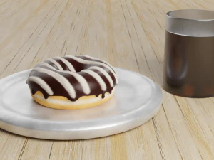 Lanche doce Modelo 3D