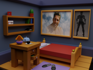 The dream room 3D मॉडल