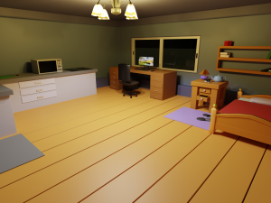 Full Dream Room 3D मॉडल