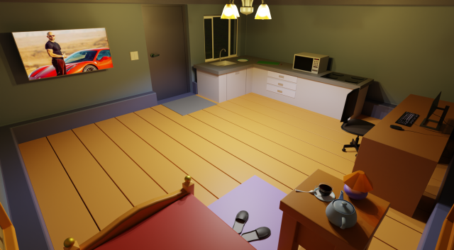 Full Dream Room 3D Модель In Спальня 3DExport