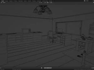 Full Dream Room 3D Model