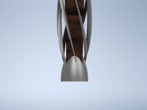 Table With Detailed Legs 3D Model