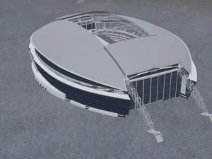 Стадіон АТТ 3D Модель