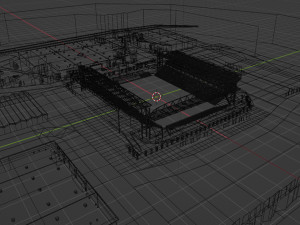 BMO Field Modello 3D
