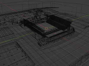 BMO Field 3D Model