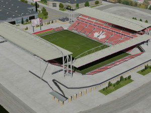 BMO Field Modello 3D
