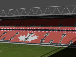 BMO Field 3D Model