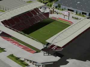 BMO Field Modello 3D