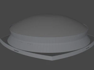 Ceasars Superdome 3D Model