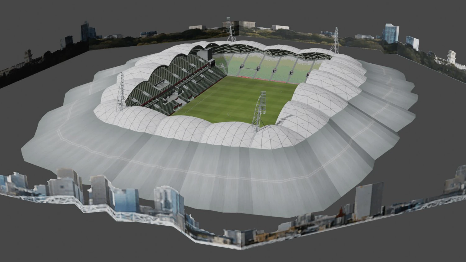 AAMI Park 3D Model .c4d .max .obj .3ds .fbx .stl .blend 