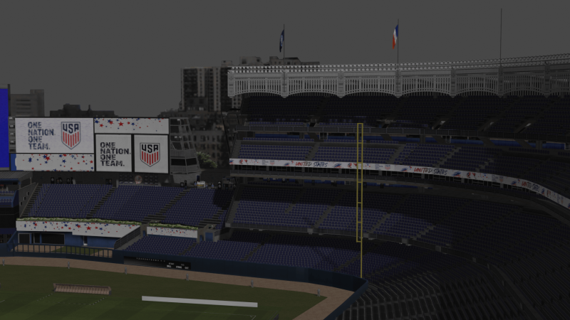 Yankee Stadium 3D Model .c4d .max .obj .3ds .fbx .stl .blend 