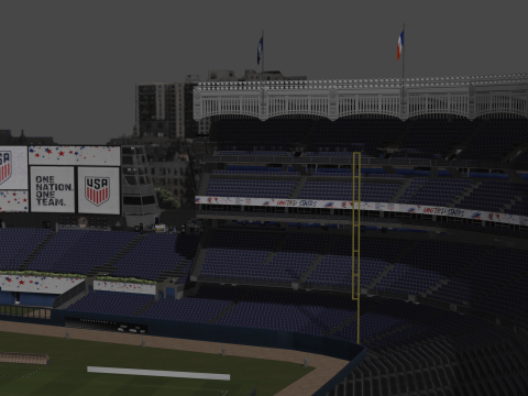 Yankee Stadium 3Dモデル