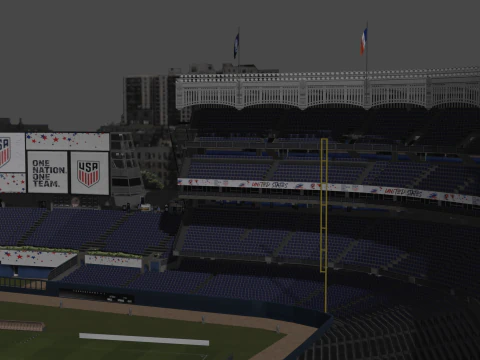 Yankee Stadium 3D Model