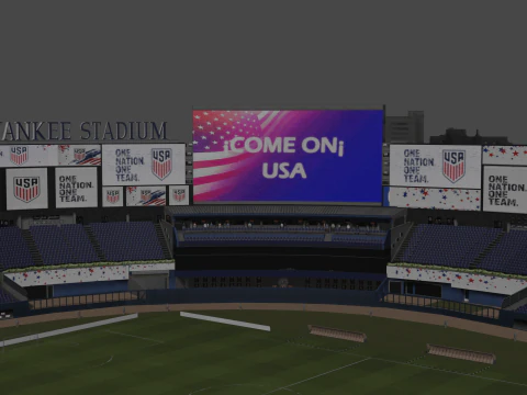 Стадион Янки 3D Модель