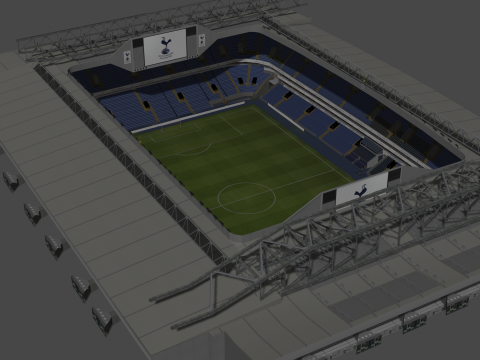 White Hart Line Modelo 3D