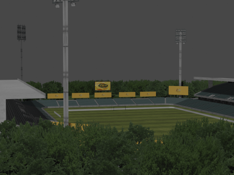 Parramatta Stadium 3Dモデル