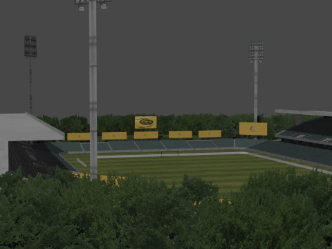 Stadio Parramatta Modello 3D