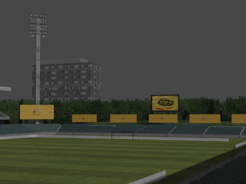 Parramatta Stadium 3D Model
