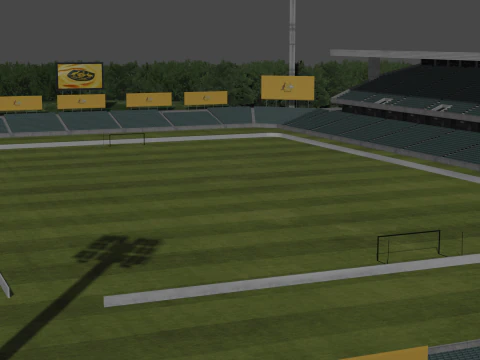 Parramatta Stadium 3D Model