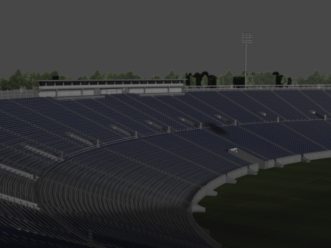 Yale Bowl Model 3D