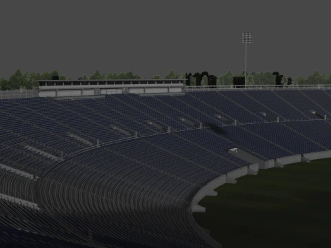 Yale Bowl 3D Model