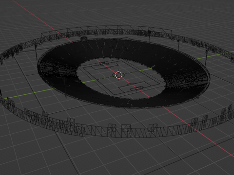 Yale Bowl Model 3D
