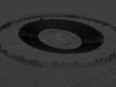 Yale Bowl 3D Model