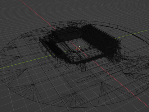 Ibrox Stadium 3Dモデル