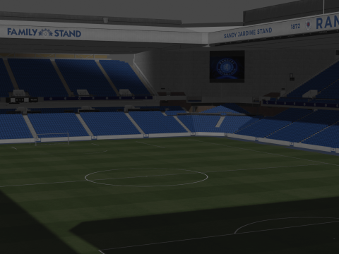 Ibrox Stadium 3Dモデル