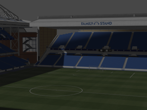 Ibrox Stadium 3Dモデル